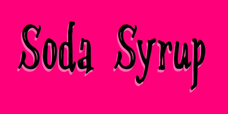 Soda Syrup